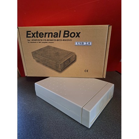 External box for atapi/scsi cd-rom/cd-r/cd-rw/dvd USB 2.0 T5UF 10