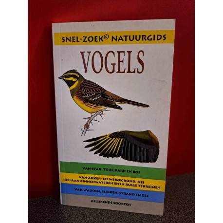Vogels - Snel-zoek natuurgids