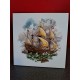 Tegeltje Voorstelling: Oostenrijkse Clipper. Afmeting: 15 x 15 cm